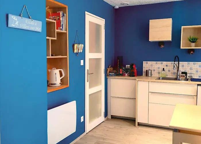 Les Cabines, F3 Avec Terrasse , A 1 Min * Villers-sur-Mer